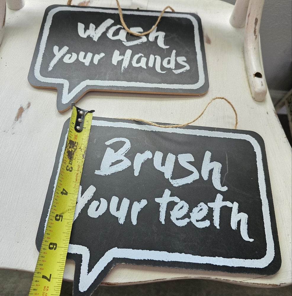 Chalkboard Signs Set - Picture 3 of 4